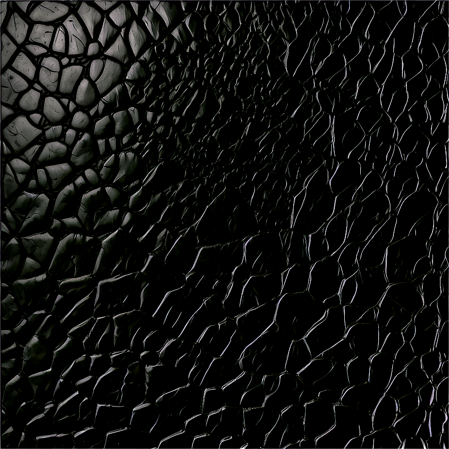 Embossed Black Leather Png Vnb68