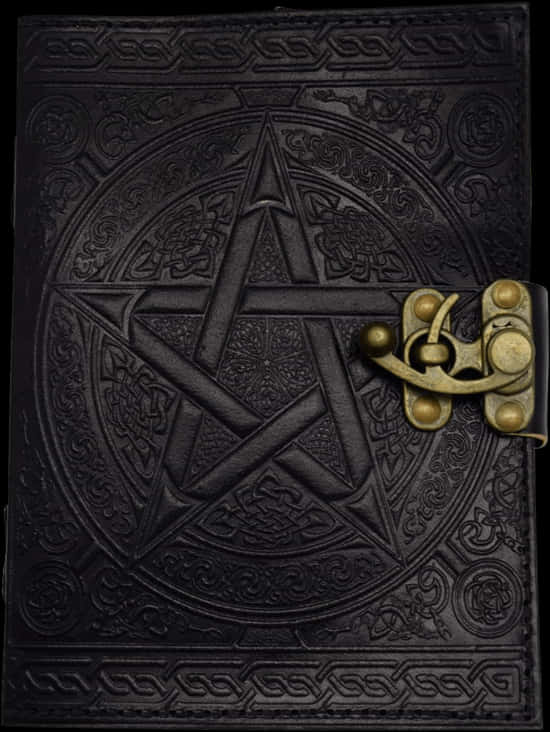 Embossed Pentagram Book Cover