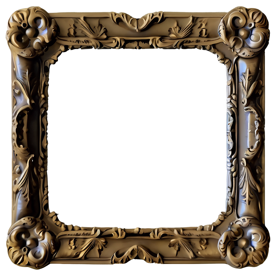 Embossed Picture Frame Png Aym91