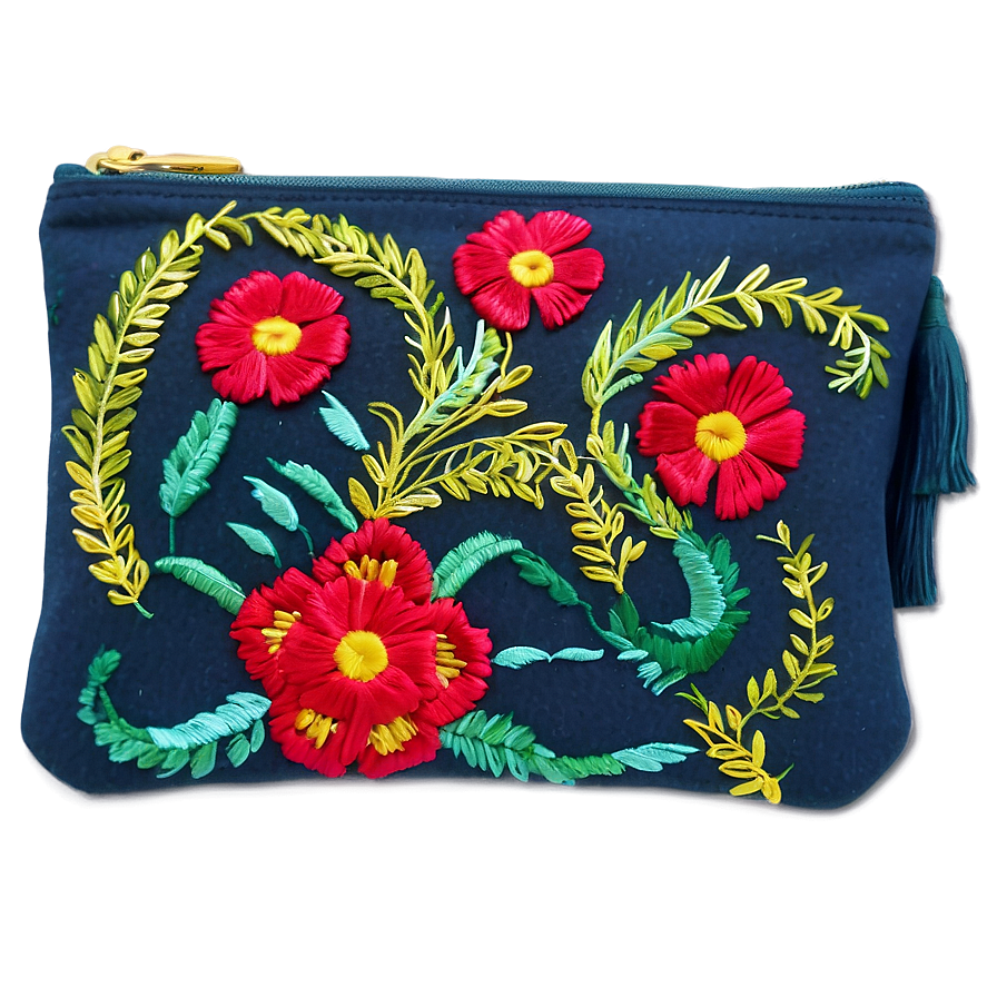 Embroidered Pouch Png 17