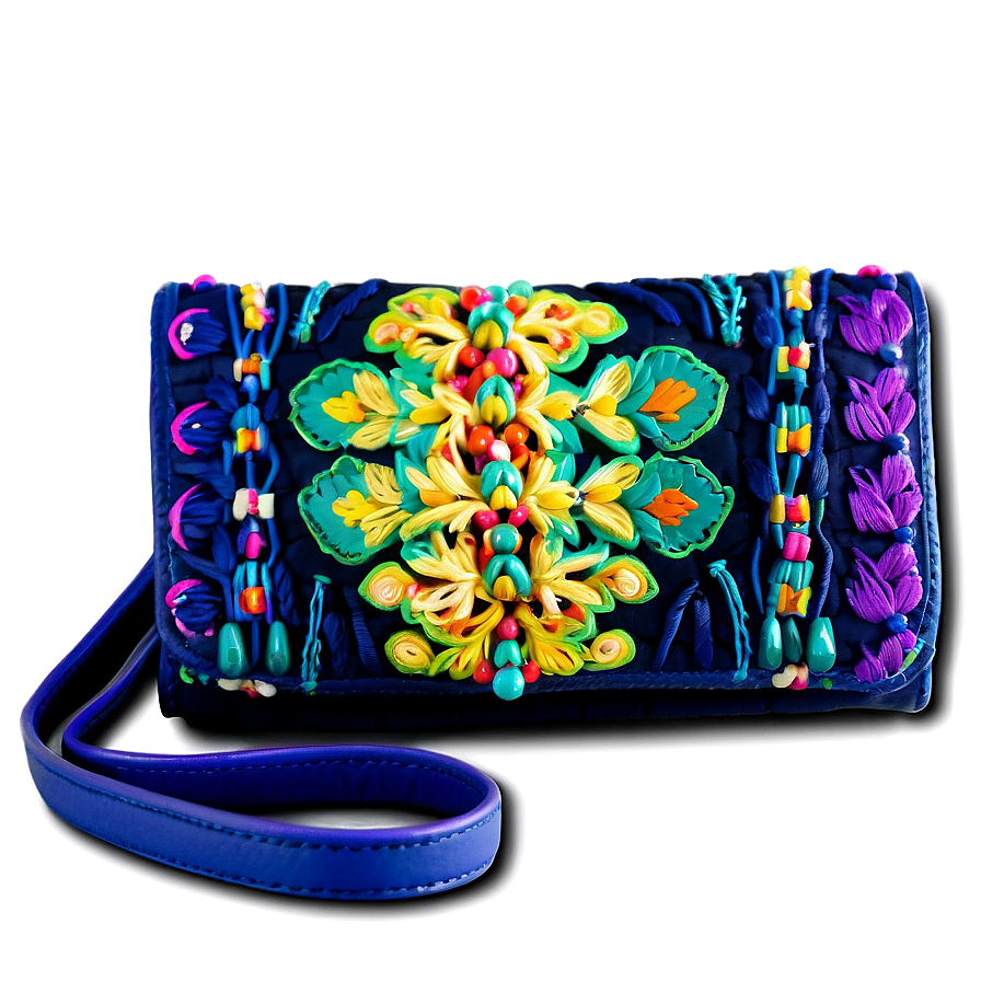 Embroidered Purse Png 05242024