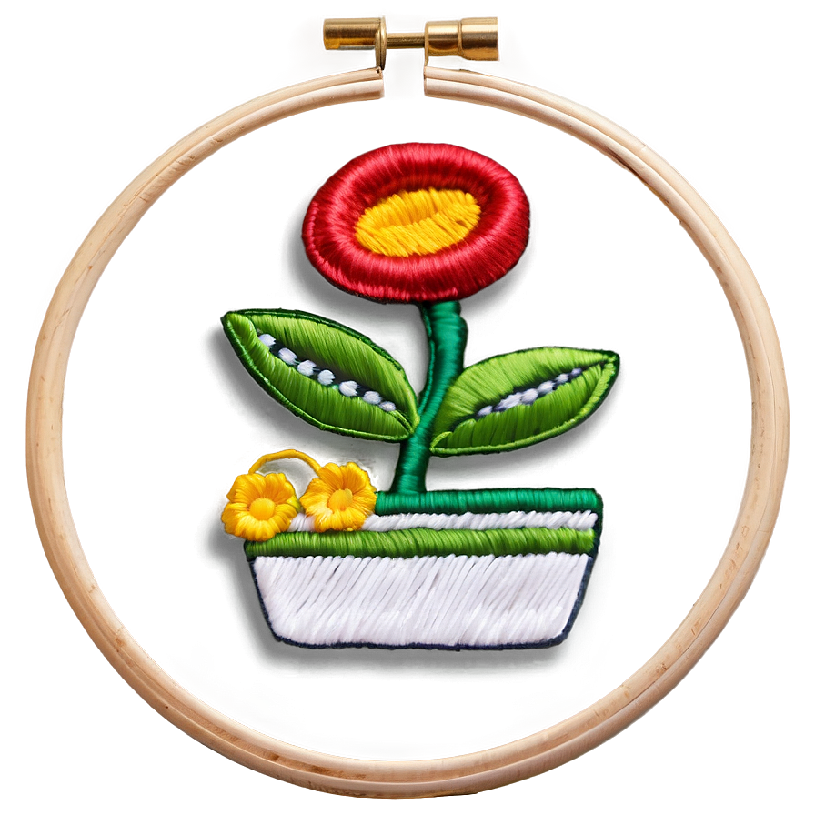 Embroidery Hoop Art PNG 06262024 PNG with transparent background