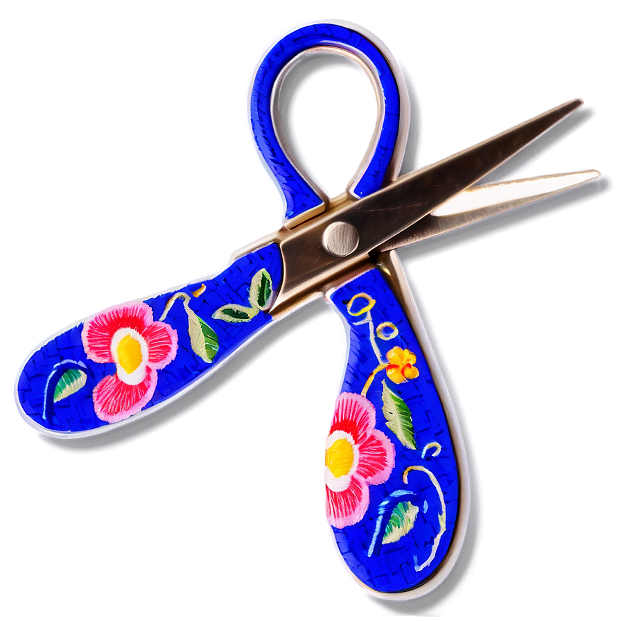 Embroidery Scissors PNG 06262024 PNG with transparent background