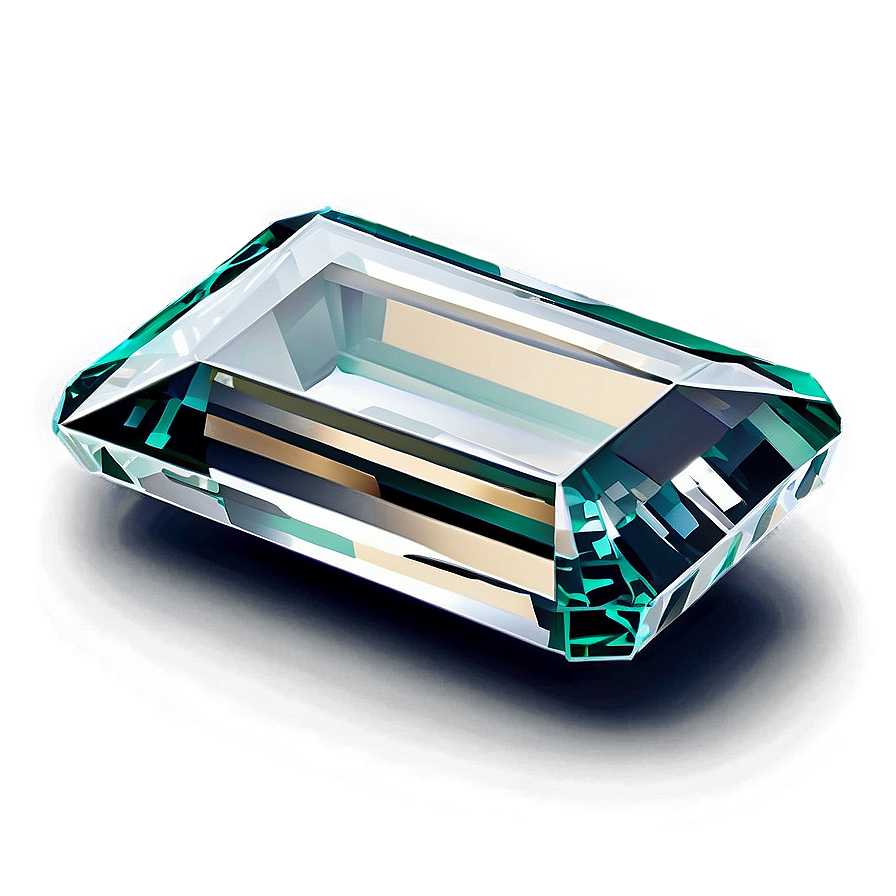 Emerald Cut Diamonds Png 21