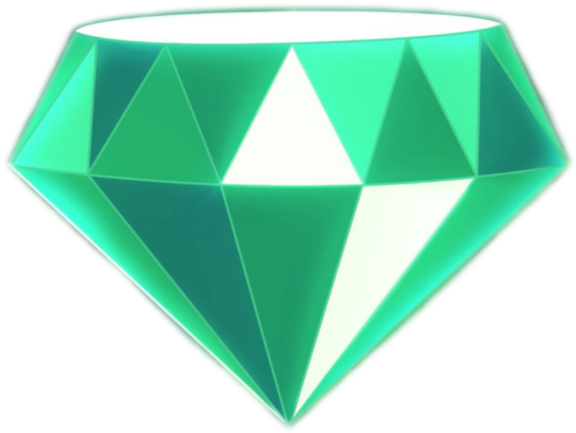 Heroism Wiki - Green Chaos Emerald Png, Transparent Png PNG with transparent background