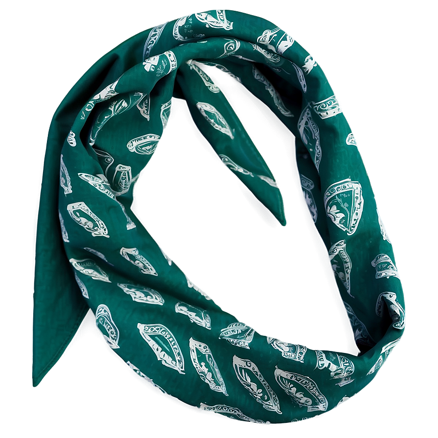 Emerald Green Bandana Png 4