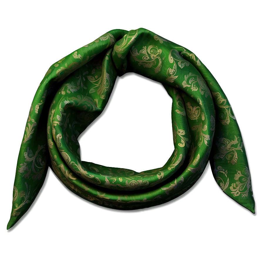 Emerald Green Bandana PNG usd14 PNG image with a transparent background, free high-resolution download