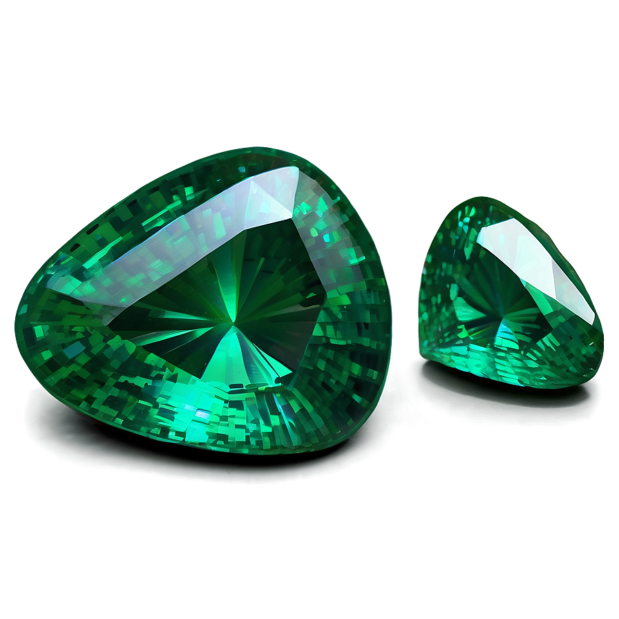 Emerald Green Gemstone PNG ggn70 PNG with transparent background