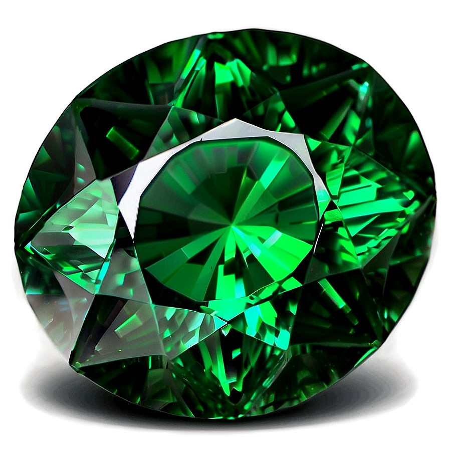 Emerald Green Gemstone PNG ych75 PNG with transparent background