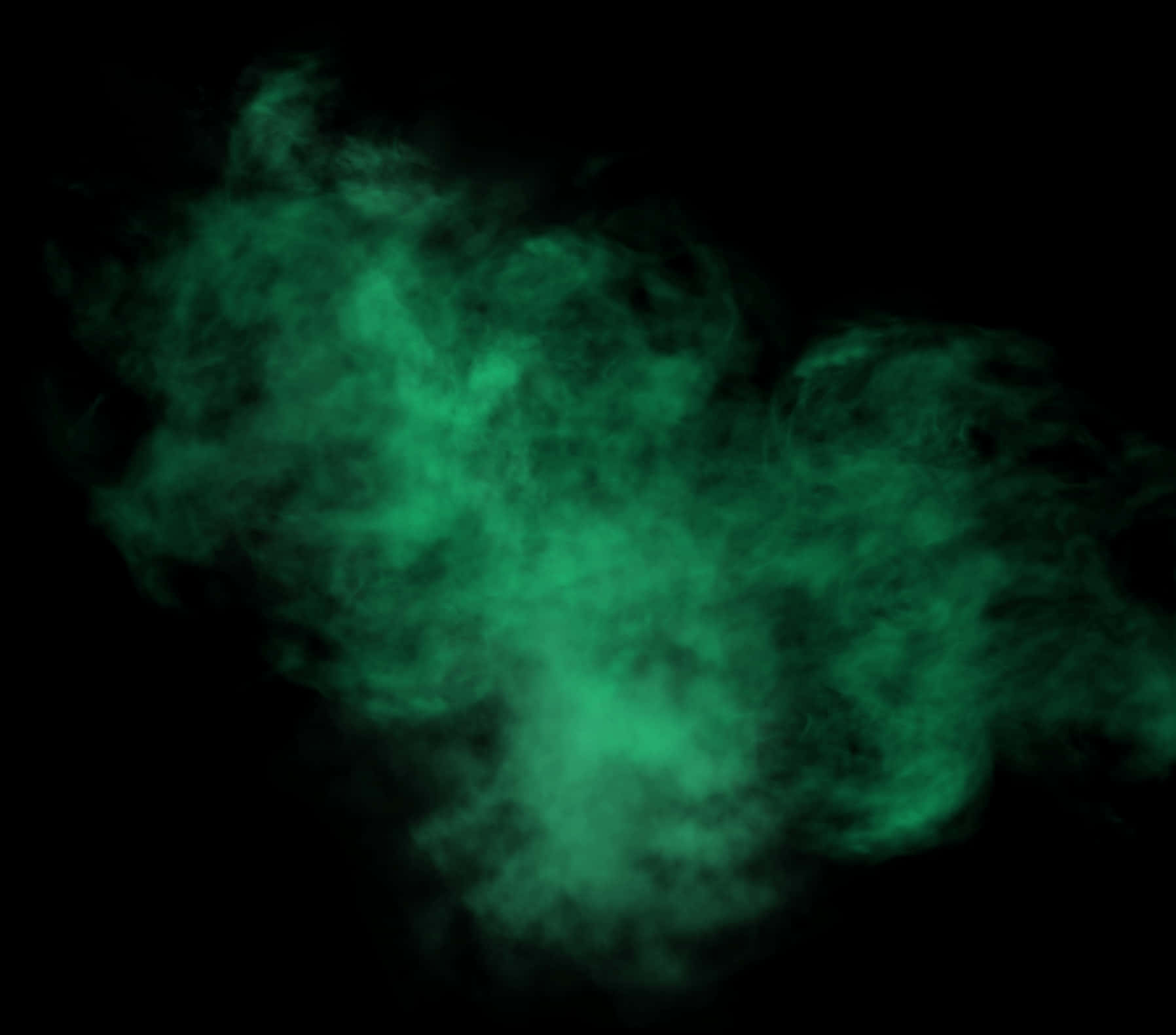 Emerald_ Smoke_ Abstract