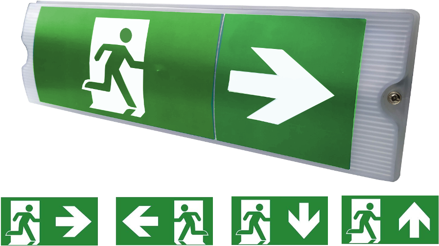 Trition Emergency Exit Sign - Sign Board Fire Extinguisher, HD Png Download PNG with transparent background