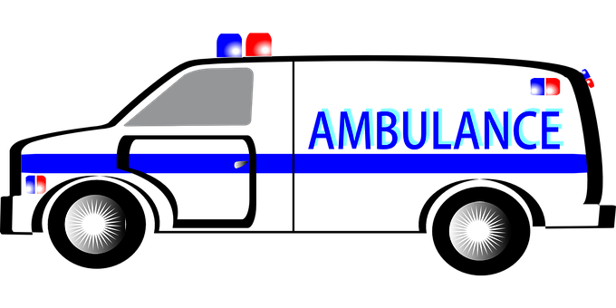 Emergency Vehicle Ambulance Graphic