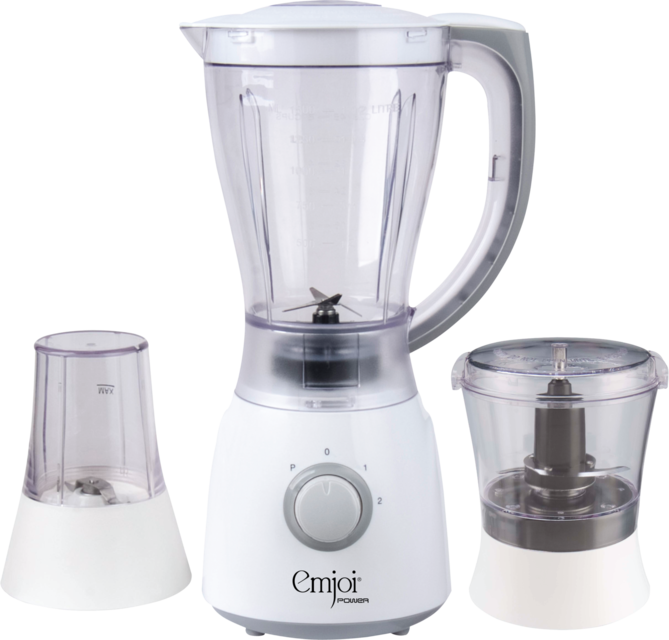 مواصفات و سعر Emjoi 3 In 1 Blender 400w , Png Download - Super Asia Blender, Transparent Png PNG with transparent background
