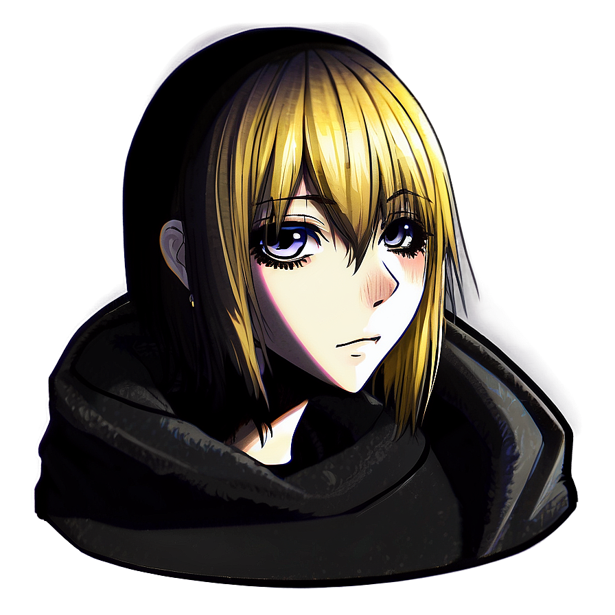 Emo Anime Character PNG yid49 PNG with transparent background