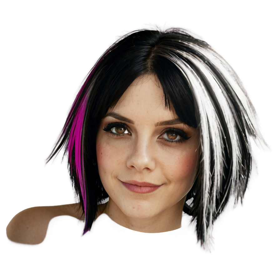 Emo Bob Haircut Png 1