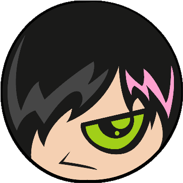 Emo Cartoon Character Avatar