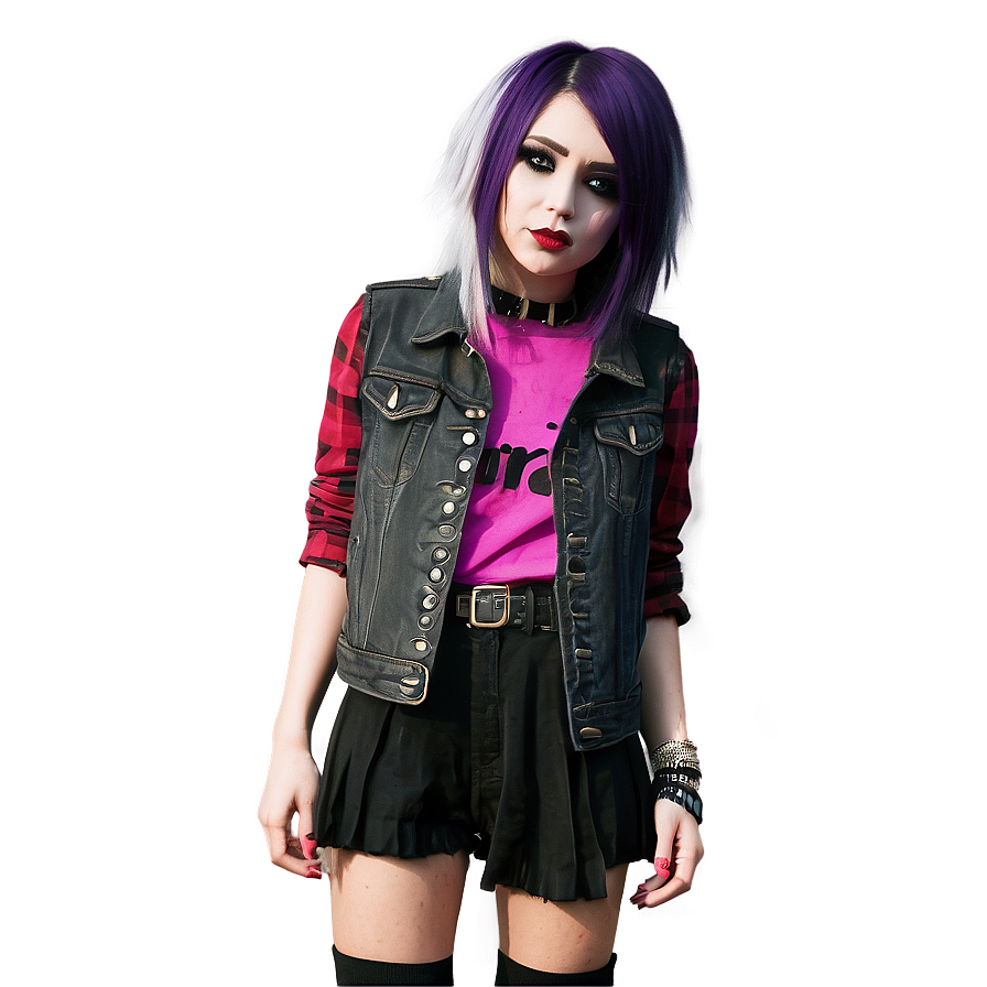 Emo Fashion Outfit PNG 05212024 PNG with transparent background