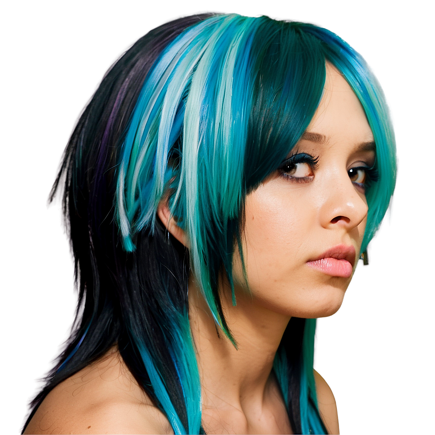 Emo Hair For Cosplay Png 05252024