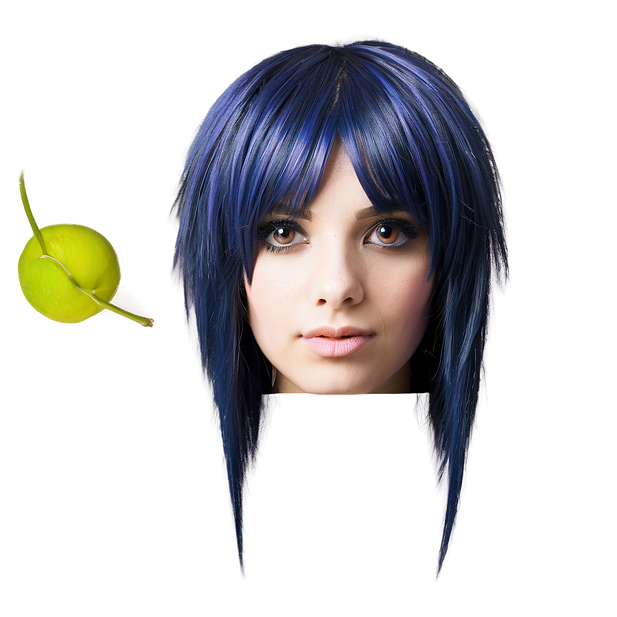 Emo Hair For Summer Png Yir62