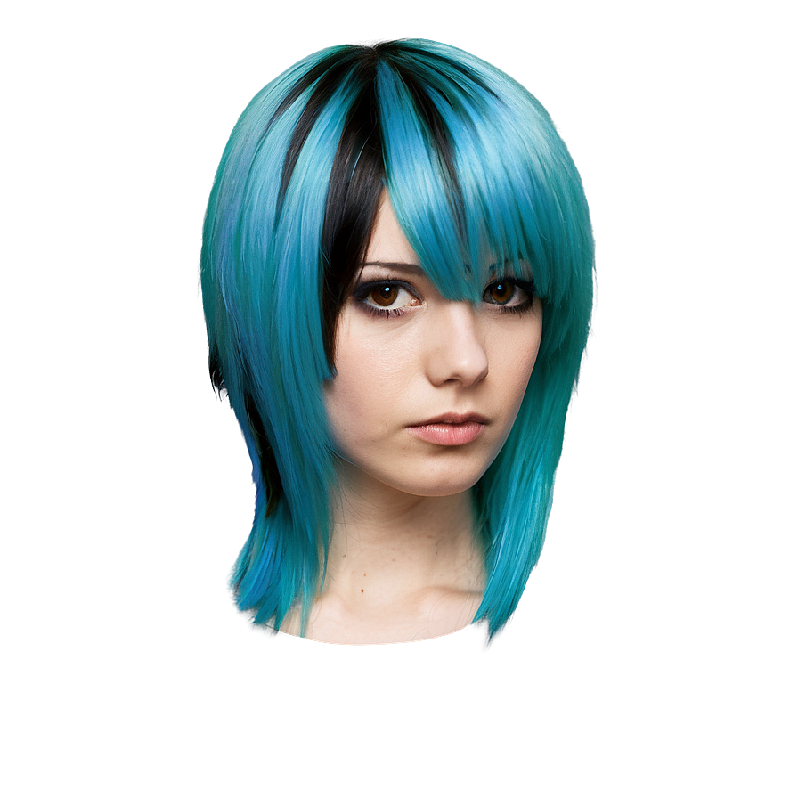 Emo Hair Style PNG ljy PNG image with a transparent background, free high-resolution download