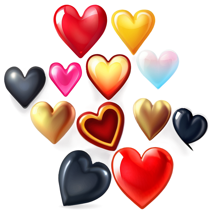 Emoji Hearts C