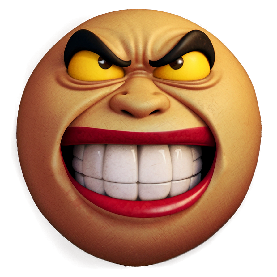 Emoji Showing Anger Png Fuk35