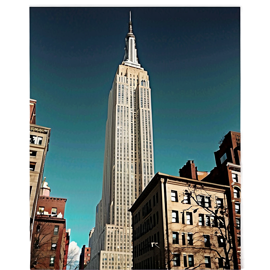 Empire State Building New York Png Nrf