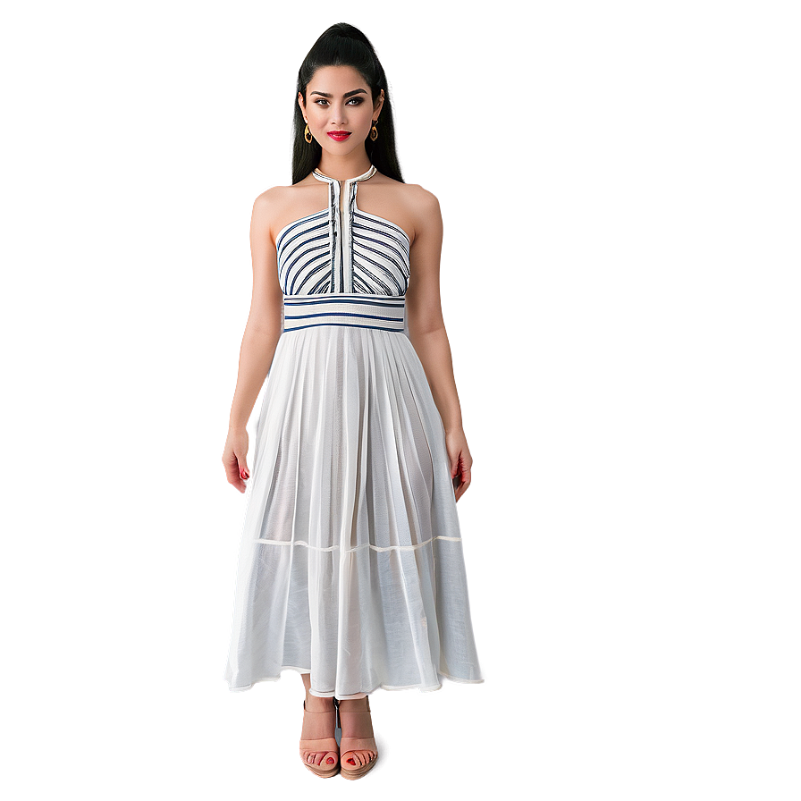 Empire Waist Dress Png 3