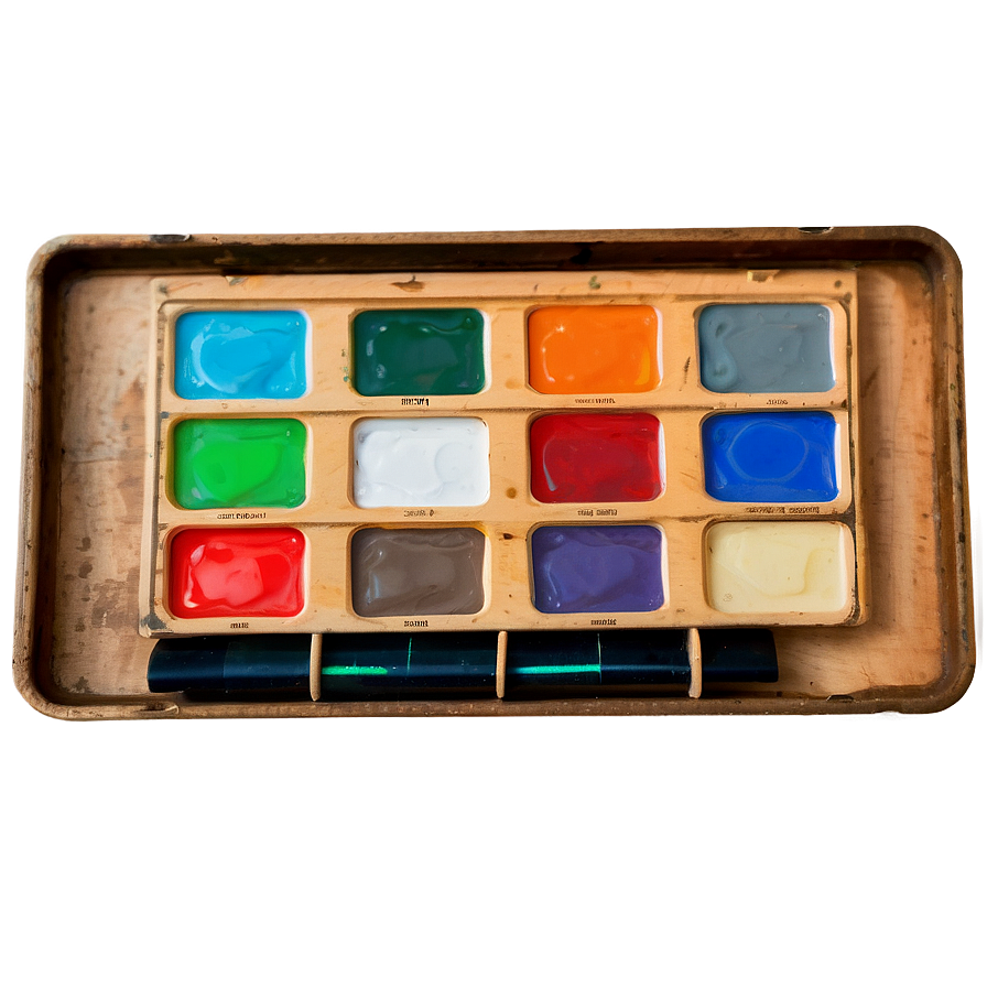 Empty Art Palette Png Pwf