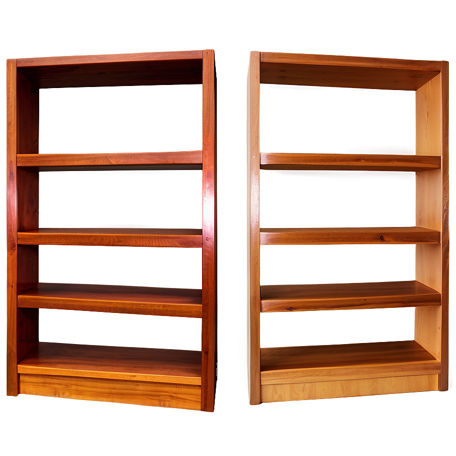 Empty Bookshelf Arrangement Png 06272024