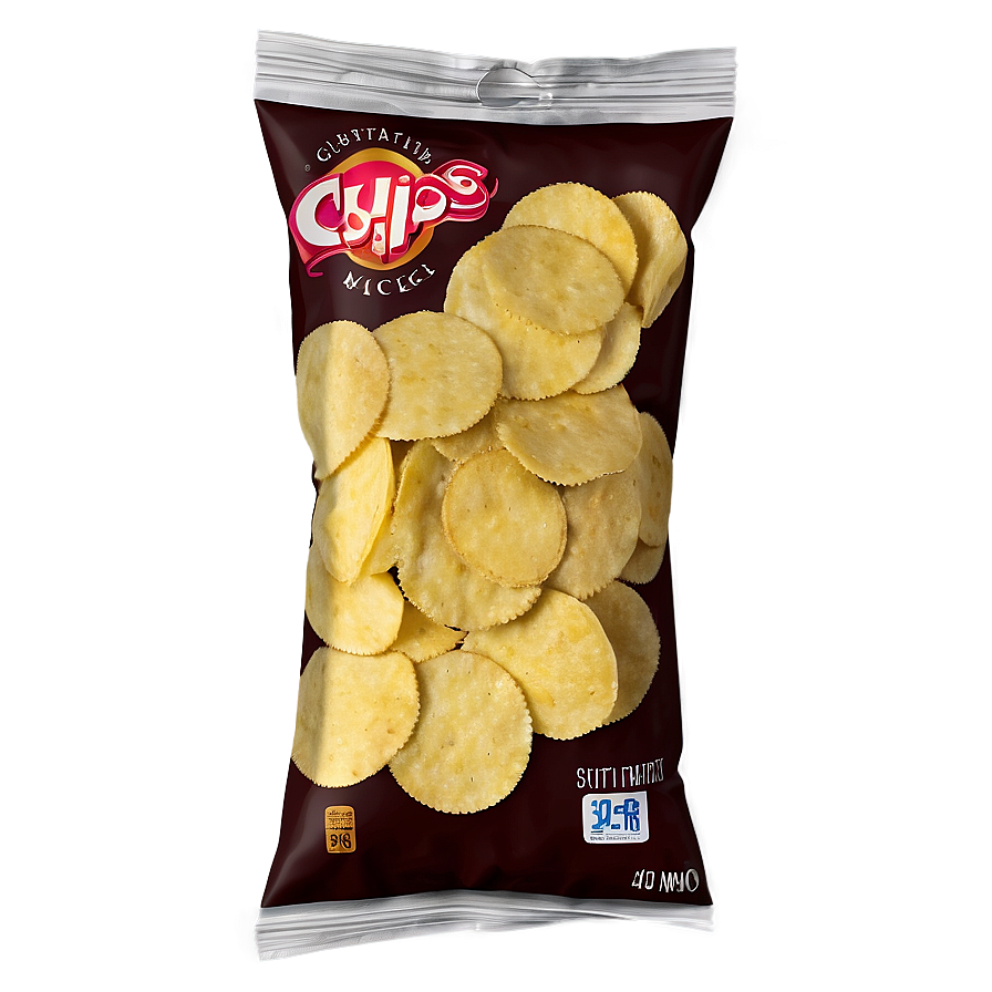 Empty Chips Bag Png 06132024