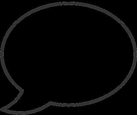 Empty Comic Speech Bubble