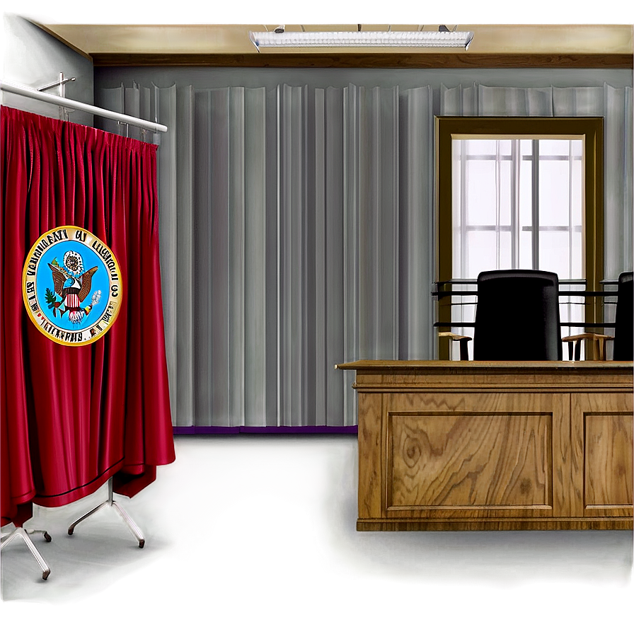 Empty Courtroom Silence Png Bec