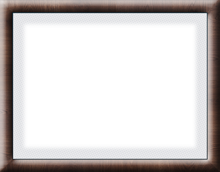 Empty Frameon Wooden Background PNG with transparent background