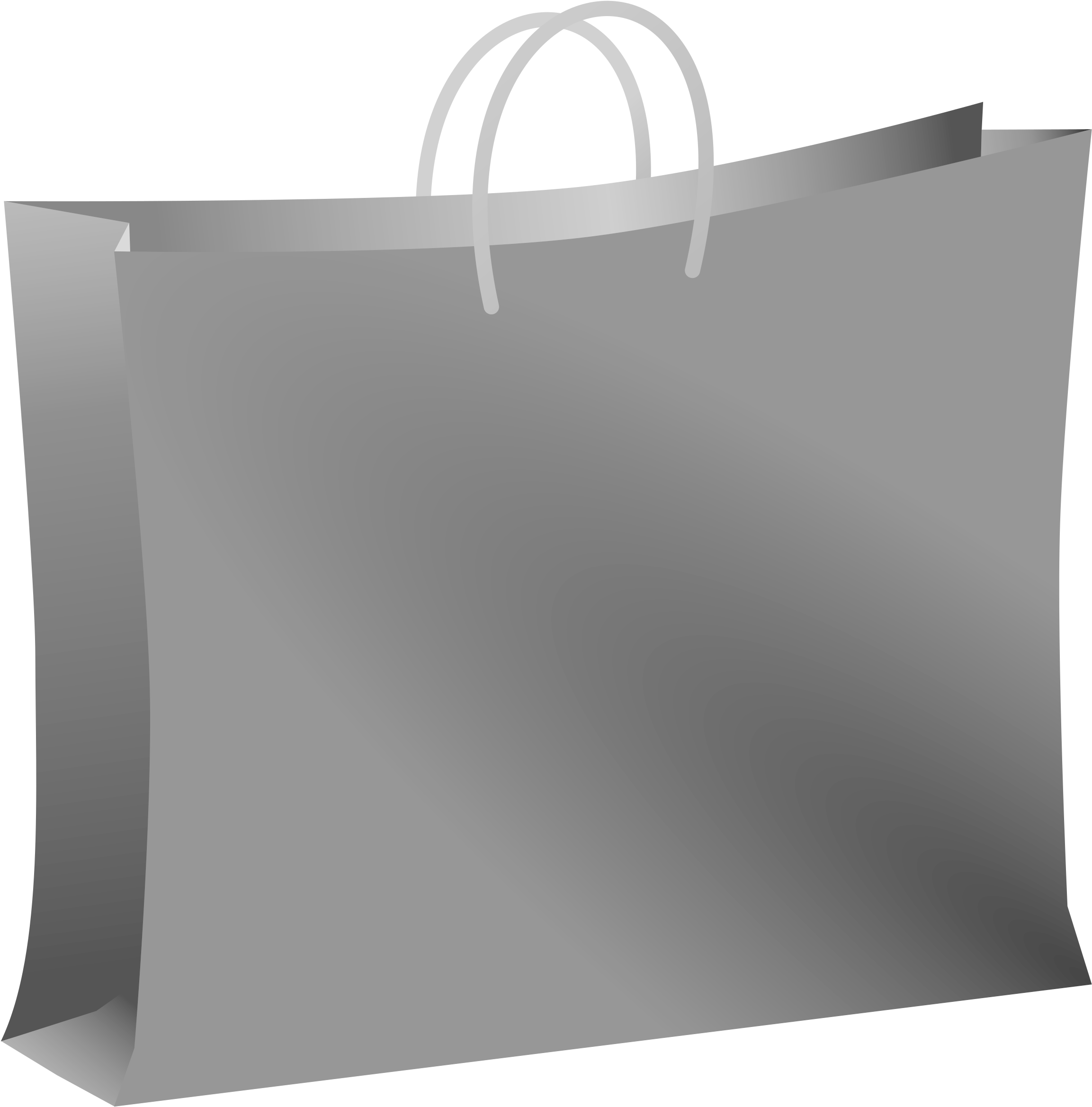 Black Bag Clip Arts - Cartoon Shopping Bag Png, Transparent Png PNG image with a transparent background, free high-resolution download