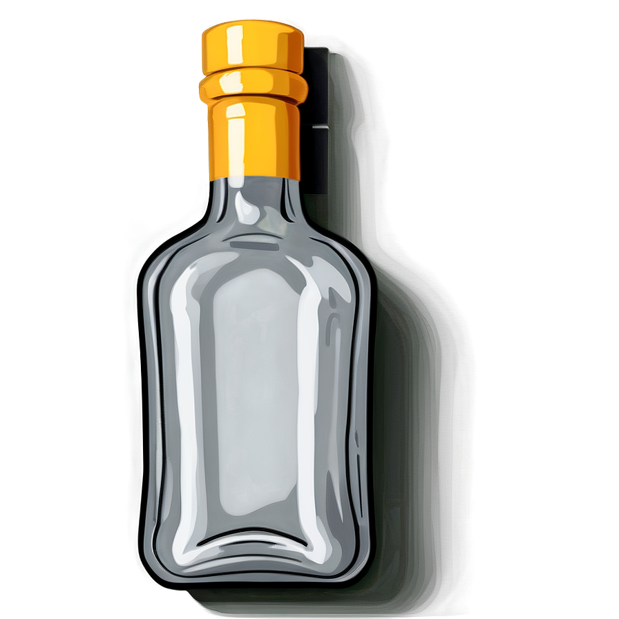 Empty Liquor Bottle For Diy Projects Png 17