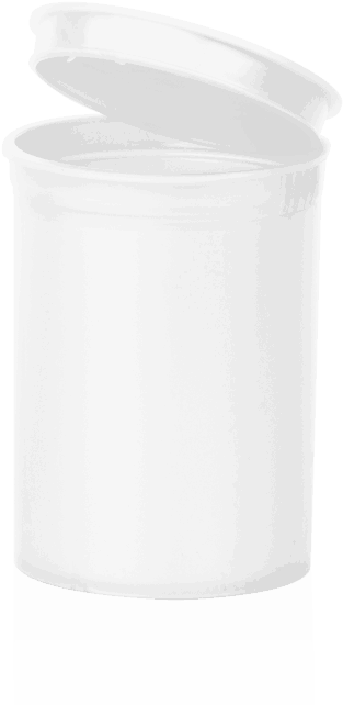 Opaque White 30 Dram Pop Top, 30 Dram White Pop Top - Lid, HD Png Download PNG with transparent background