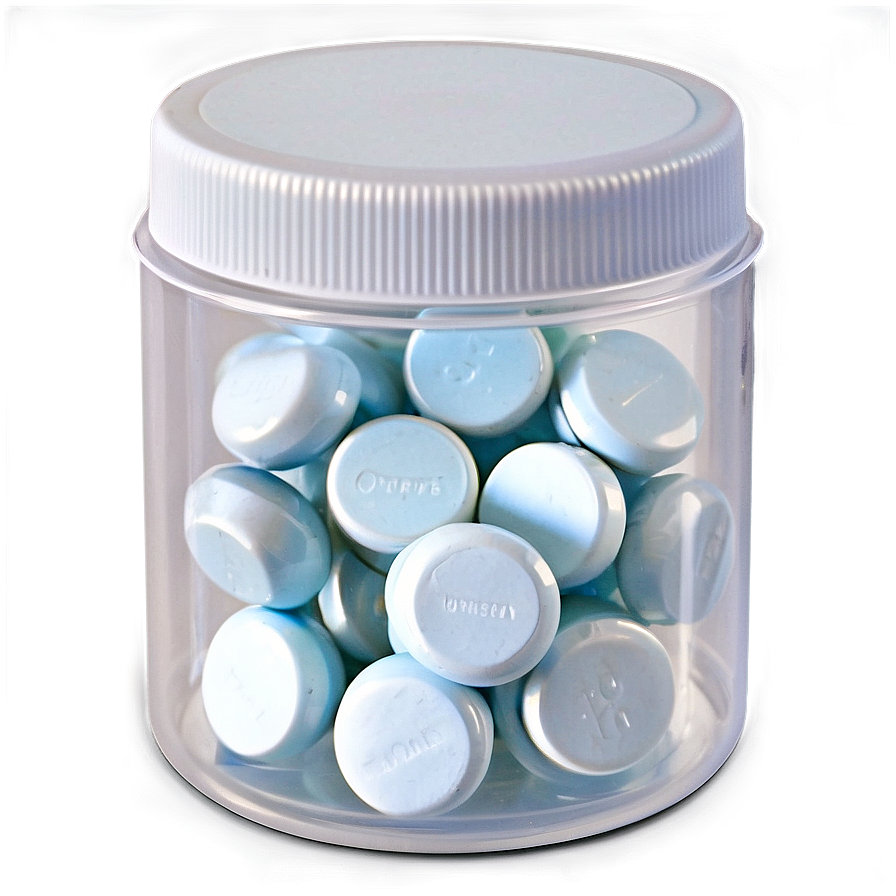 Empty Pill Container PNG 75 PNG with transparent background