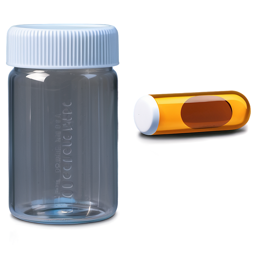 Empty Pill Container PNG ehr59 PNG with transparent background