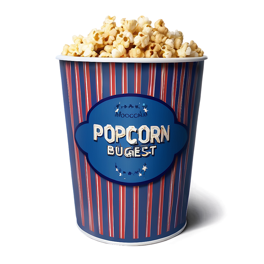 Empty Popcorn Bucket Mockup Png 76