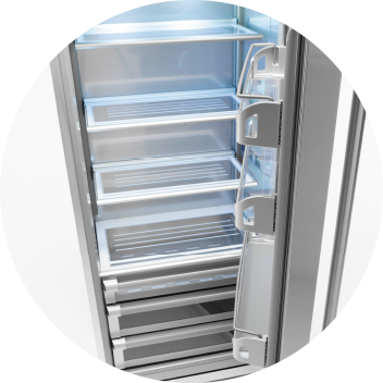 Fhiaba's Provent™ Ventilation System Encourages Uniform - Fridge Png PNG with transparent background
