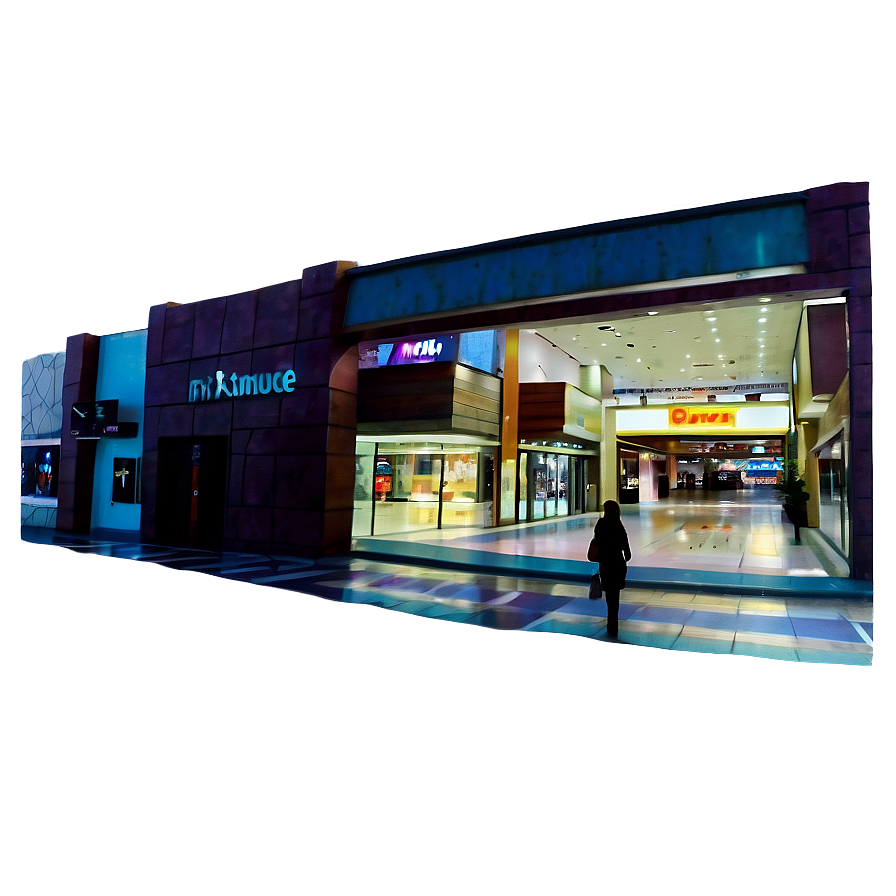 Empty Shopping Mall Png 22