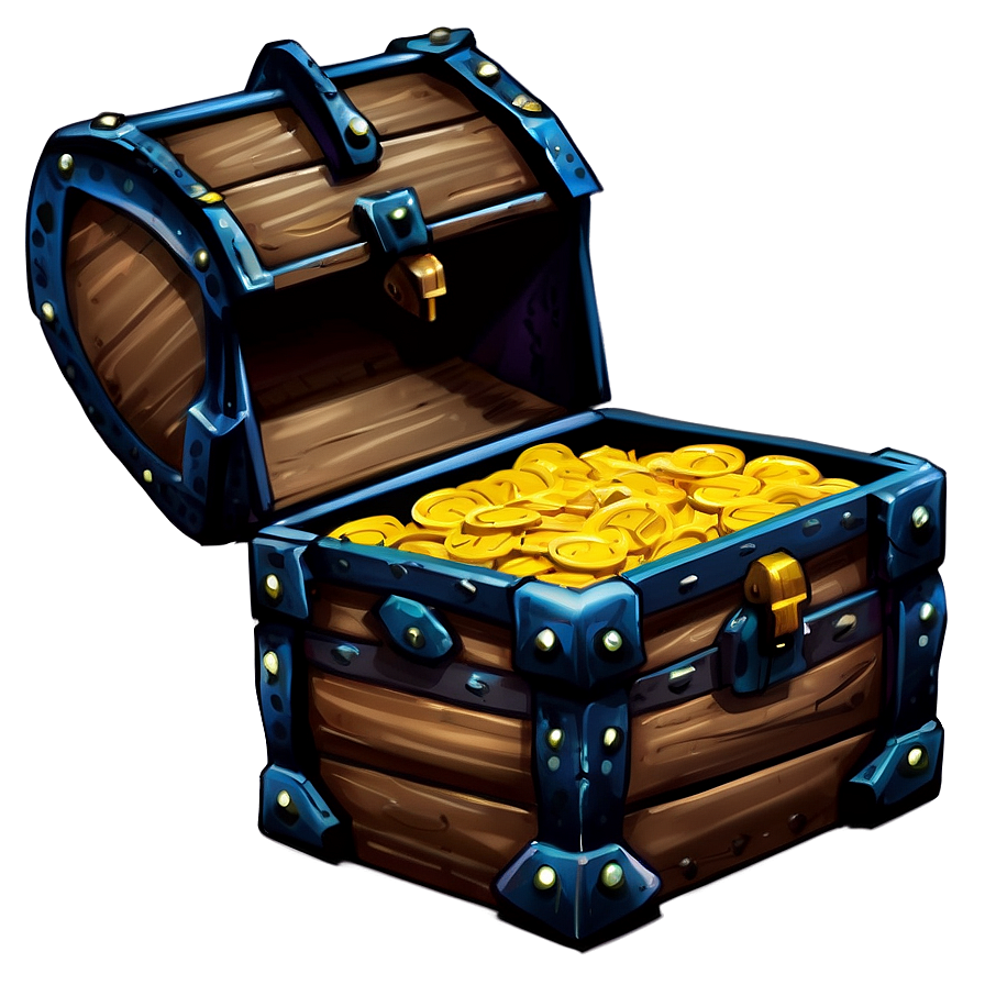 Empty Treasure Chest Png Feu