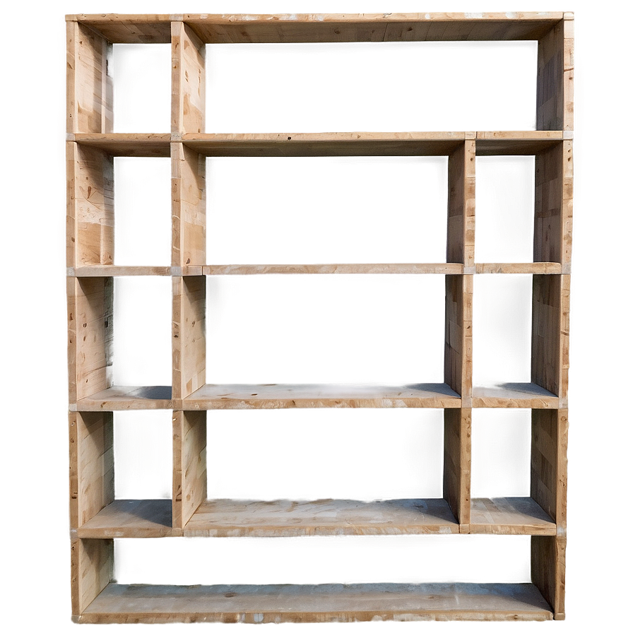 Empty Wall Bookshelf Png Yab23