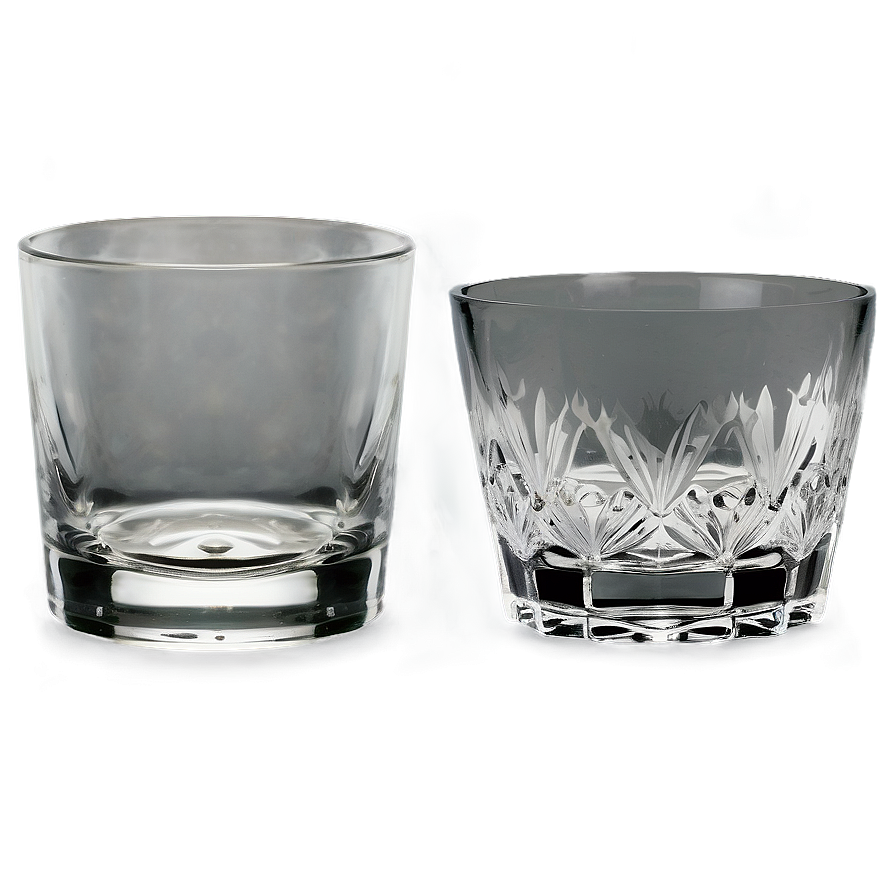 Empty Whiskey Glass Png 06132024