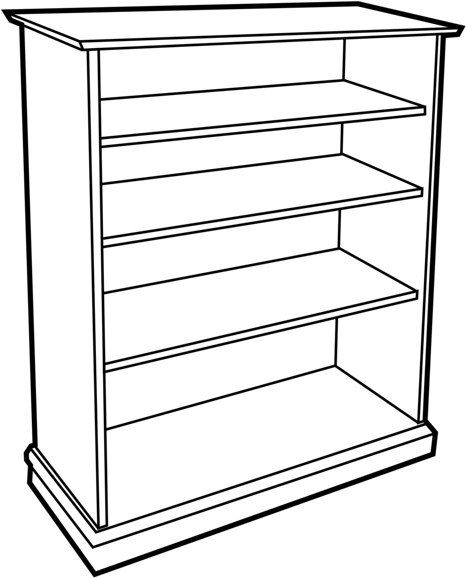 Shelf Clipart Black And White, HD Png Download PNG with transparent background