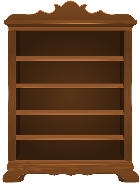 Bookcase Cliparts 29, Buy Clip Art - Empty Bookcase Png, Transparent Png PNG with transparent background