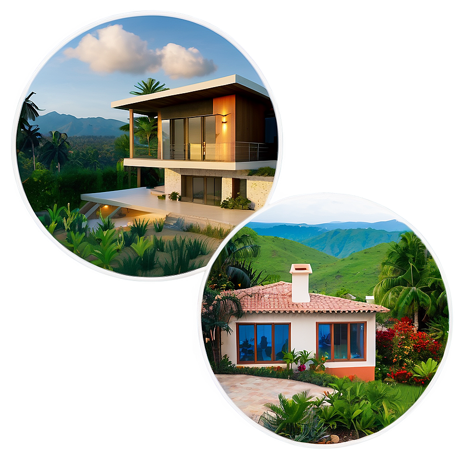 Encanto House And Nature Png 90