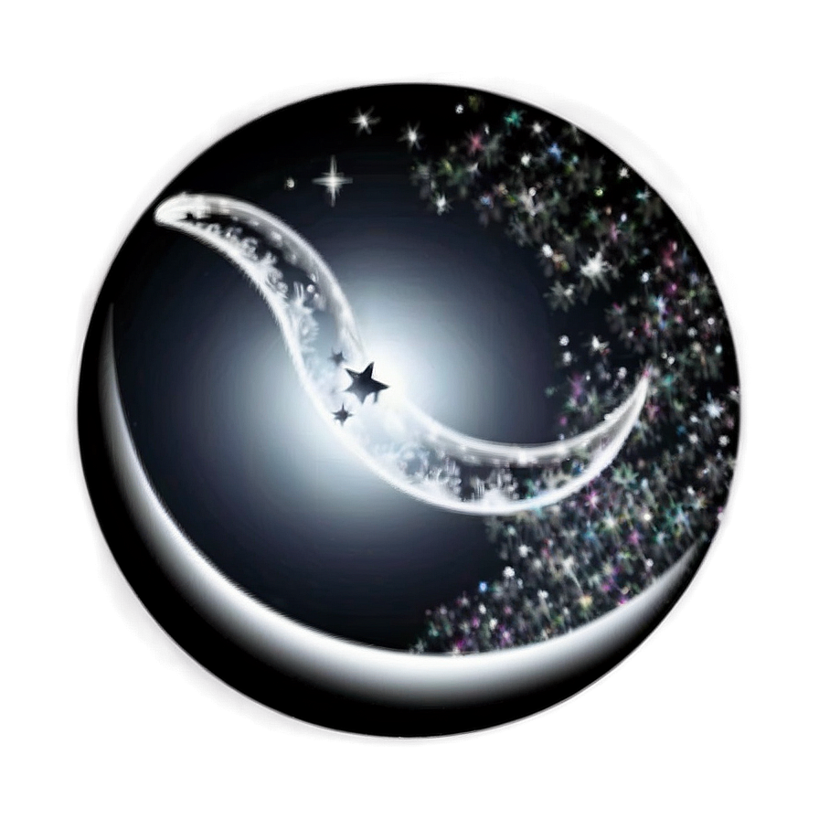 Enchanted Black Moon Png 06252024