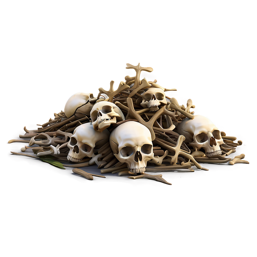 Enchanted Bones Heap Png 06132024